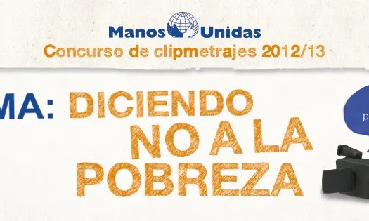 "Dient NO a la pobresa" lema del concurs de clipmetratges de Mans Unides