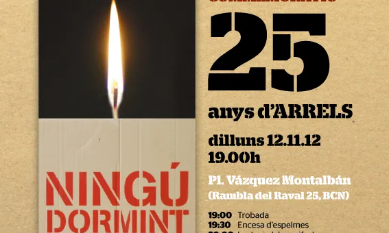 Ningú dormint al carrer