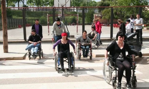 Un projecte de sensibilització d'Amputats Sant Jordi