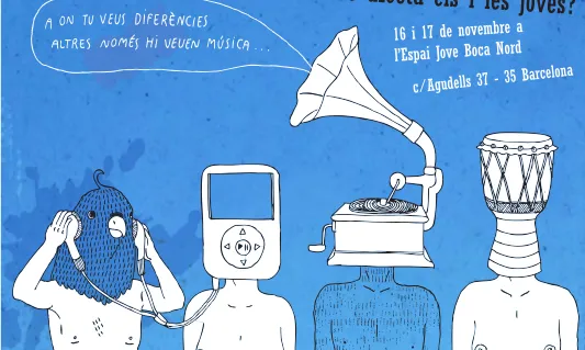 Cartell del Laboratori Antiracista 2012