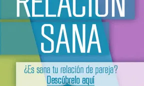 Captura de pantalla de l'aplicació "Relación Sana"