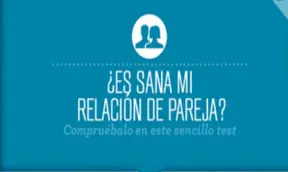 Captura de pantalla de l'aplicació "Relación Sana"