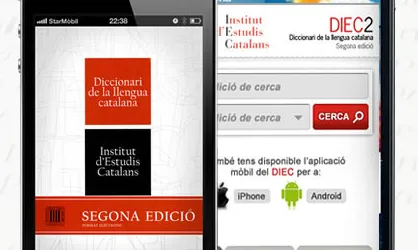 DIEC2, el diccionari de la llengua catalana al teu mòbil