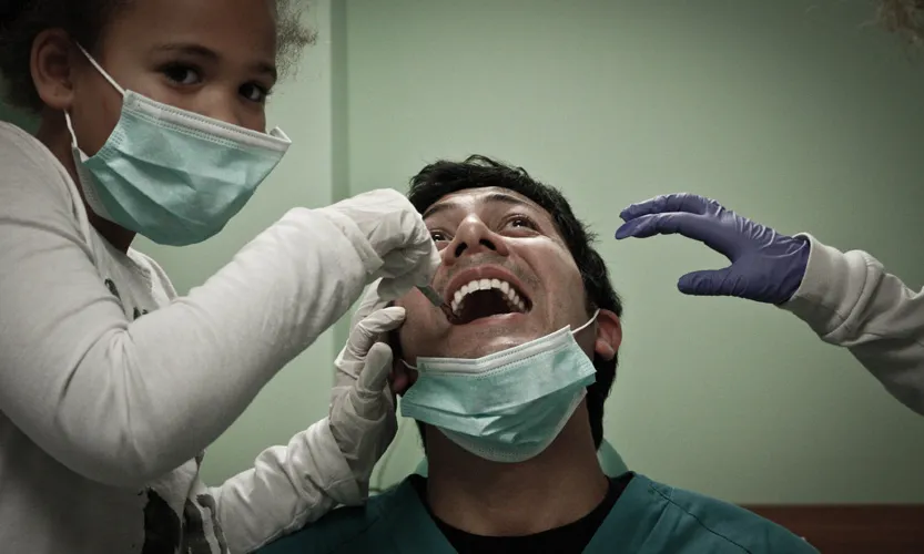 Imatge de la plana web de Les 1001 Dents