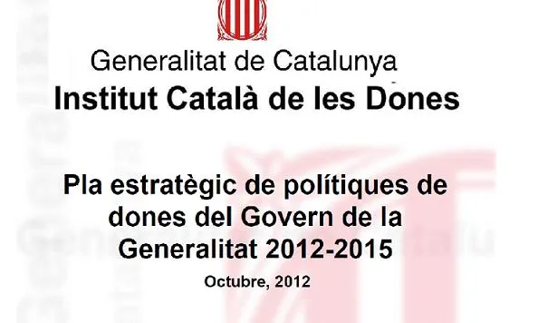 Pla estratègic dones 2012-2015