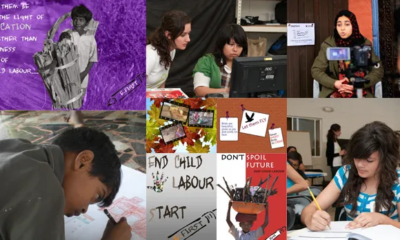 Imatge de la plana web d'Adobe Youth Voices