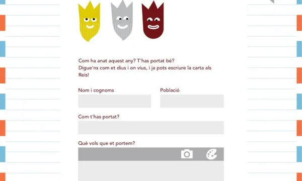 ReisExpréss, envia la carta als reis mags des de l'iPad