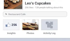 Vista d'una pàgina d'admiradors des de Facebook Pages Manager