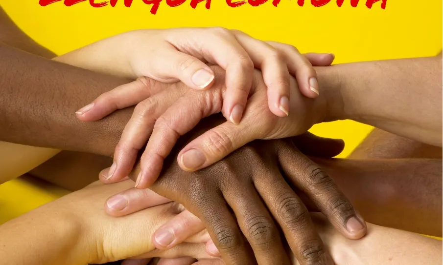 Cartell de la campanya 'El català, llengua comuna' de Plataforma per la Llengua