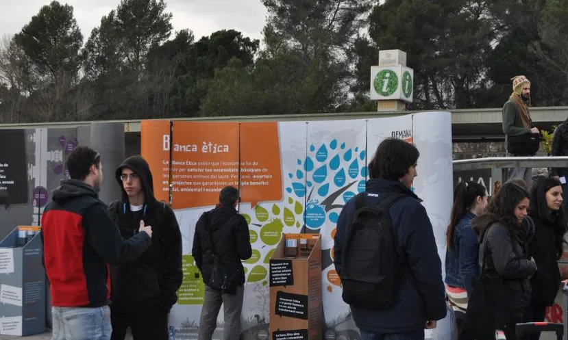 Acte de presentació de la campanya a la UAB. Font: Setem