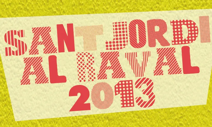 Sant Jordi al Raval 2013