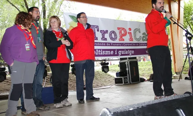 De dreta a esquerra: Víctor Muntés, Antoni Reig i Calamanda Vila.