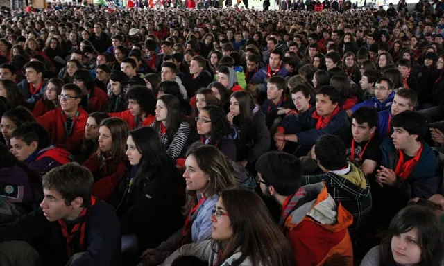 2.300 joves van participar a la trobada escolta i guia a Cardedeu.