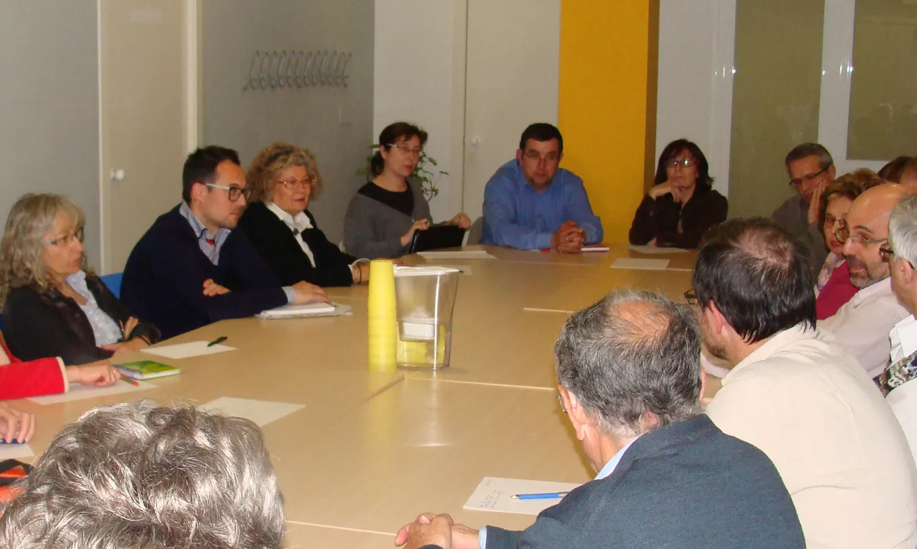 Trobada de la Comissió 3.4 de Lleida amb el Director Territorial de Salut