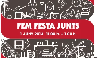 Cartell de "Paral·lel i Raval, fem festa junts"