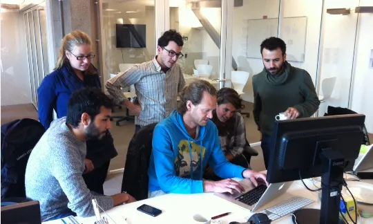 L'equip de Fairphone al complet. 