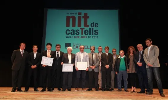 Premiats de la 7a edició de la Nit dels Castells