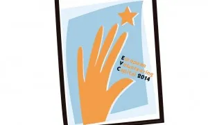 Logotip del Centre Europeu de Voluntariat