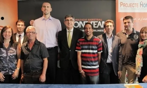 El projecte es promocionat per l'Eurolliga de bàsquet.