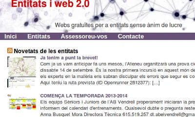 La plataforma de blocs de Xarxanet