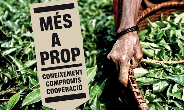Cartell de l'exposició "Més a prop, coneixement + compromís + cooperació"