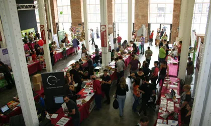 Fotografia de la II Fira d'economia solidària de Catalunya