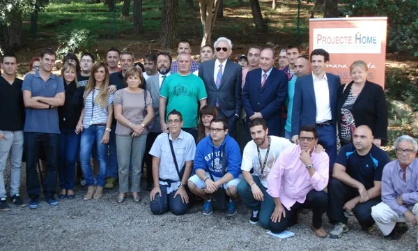 La representació de Projecte Home la va encapçalar Luis del Olmo