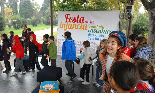 Una edició anterior de la Festa de la Infància. Foto: Ajuntament de Barcelona