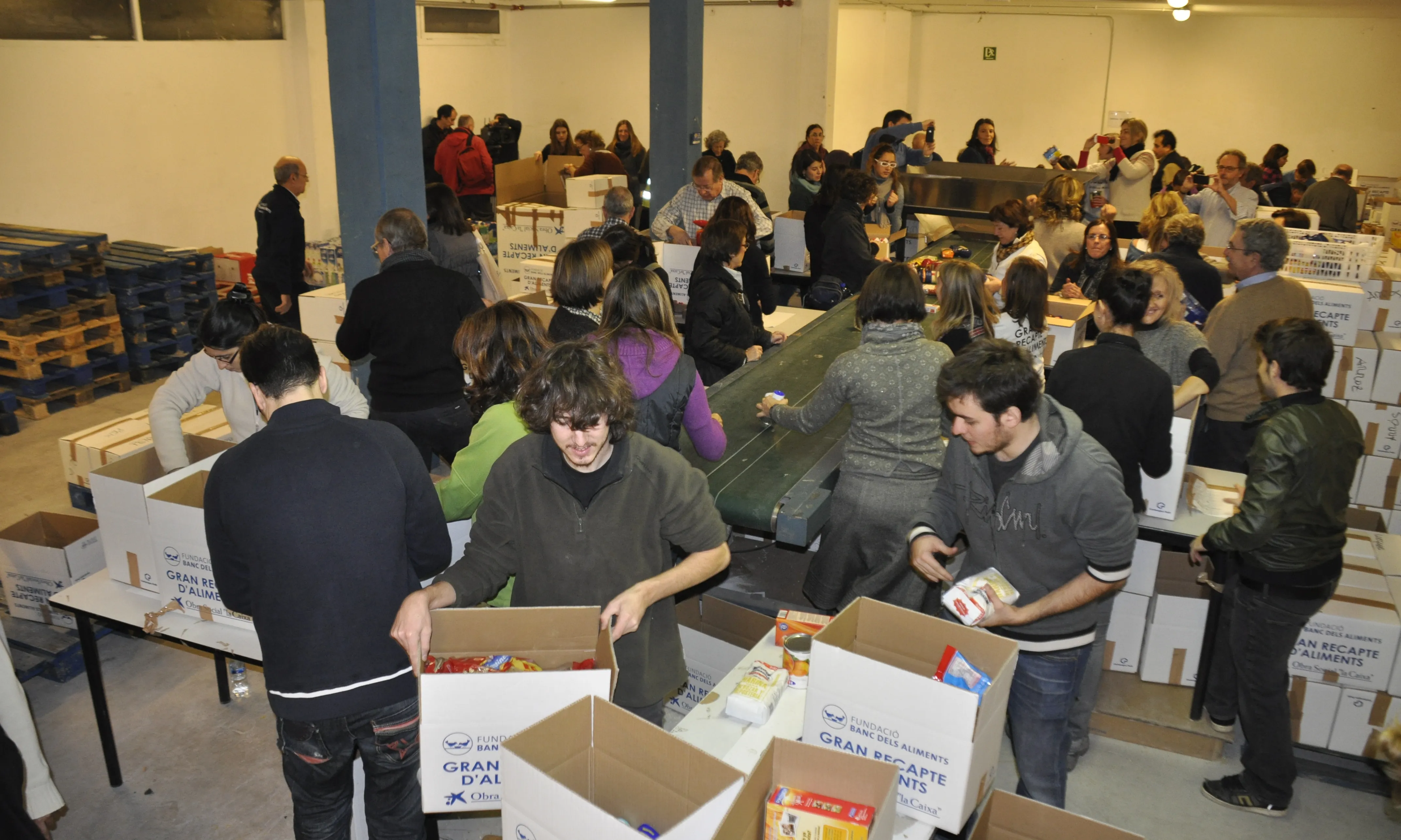 Punt de recollida de El Gran Recapte (Font: El Gran Recapte)