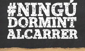 “Ningú dormint al carrer” vol recaptar fons per tirar endavant.