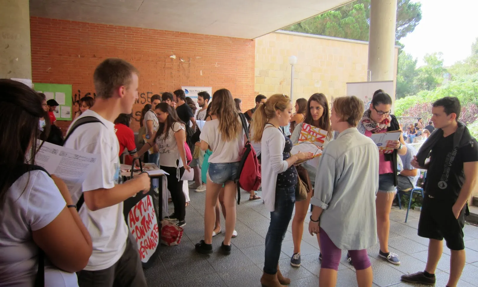 Grup de voluntaris mentors de Barcelona (Font: PRB)