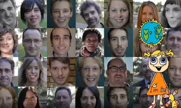 Membres de The Humans' Network. Imatge de la seva pàgina de Facebook