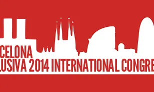 Logotip del 1er Congrés Internacional Barcelona Inclusiva