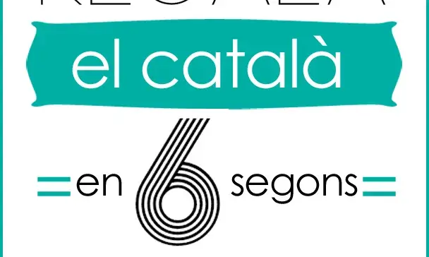 Regala el català en 6 segons.