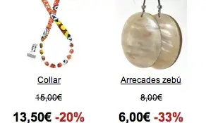 Selecció de productes de Sant Valentí per a dona