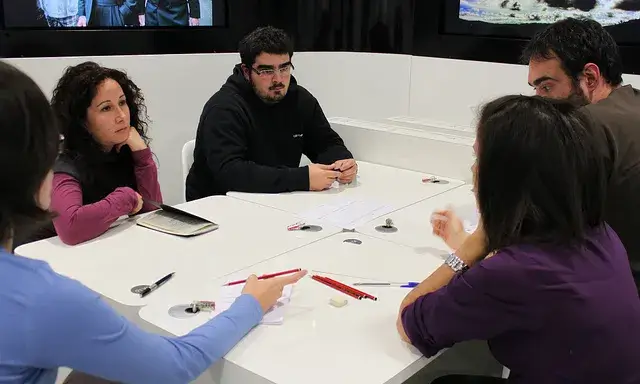 Equip de treball. Font: Espacio CAMON (Flickr)