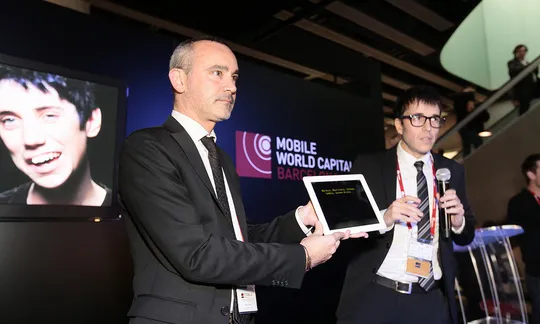 L'acte de presentació d'ArtAccés va tenir lloc en la darrera edició del MWC
