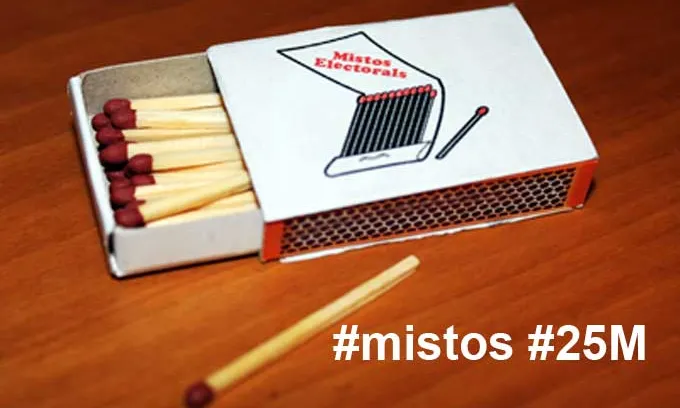 Imatge de la Campanya #mistos #25M de SOS Racisme Catalunya