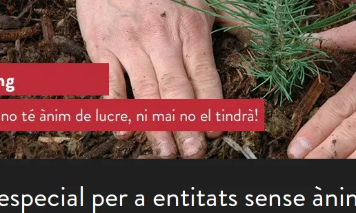 Promoció interessant de la Fundació PuntCAT per les entitats