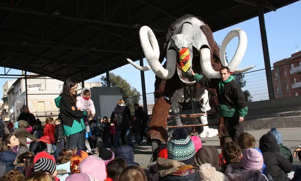 Venux és la figura de bestiari dels Diables de Sant Vicenç dels Horts