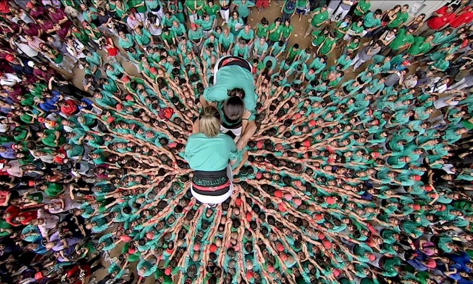 Un castell vist des de dalt