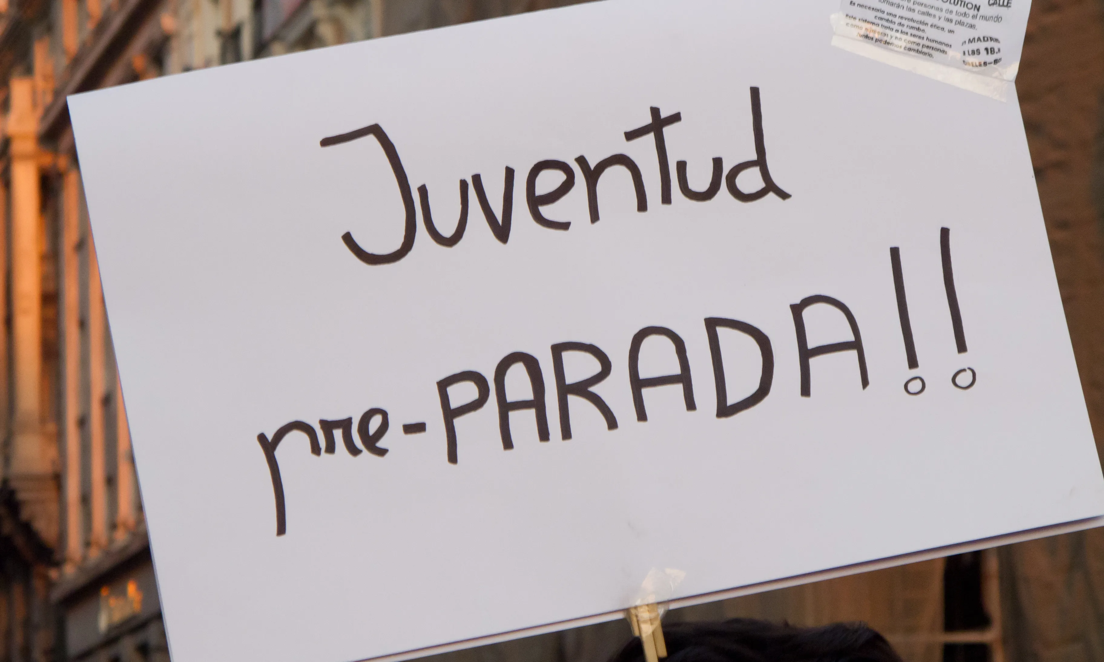Cartell present a moltes manifestacions del 15M