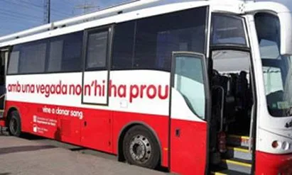 Autobús de donació de sang