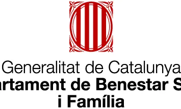 Logo del Departament de Benestar Social i Família.