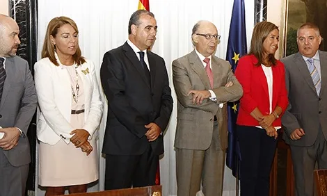 Imatge de la reunio del Govern amb el Tercer Sector