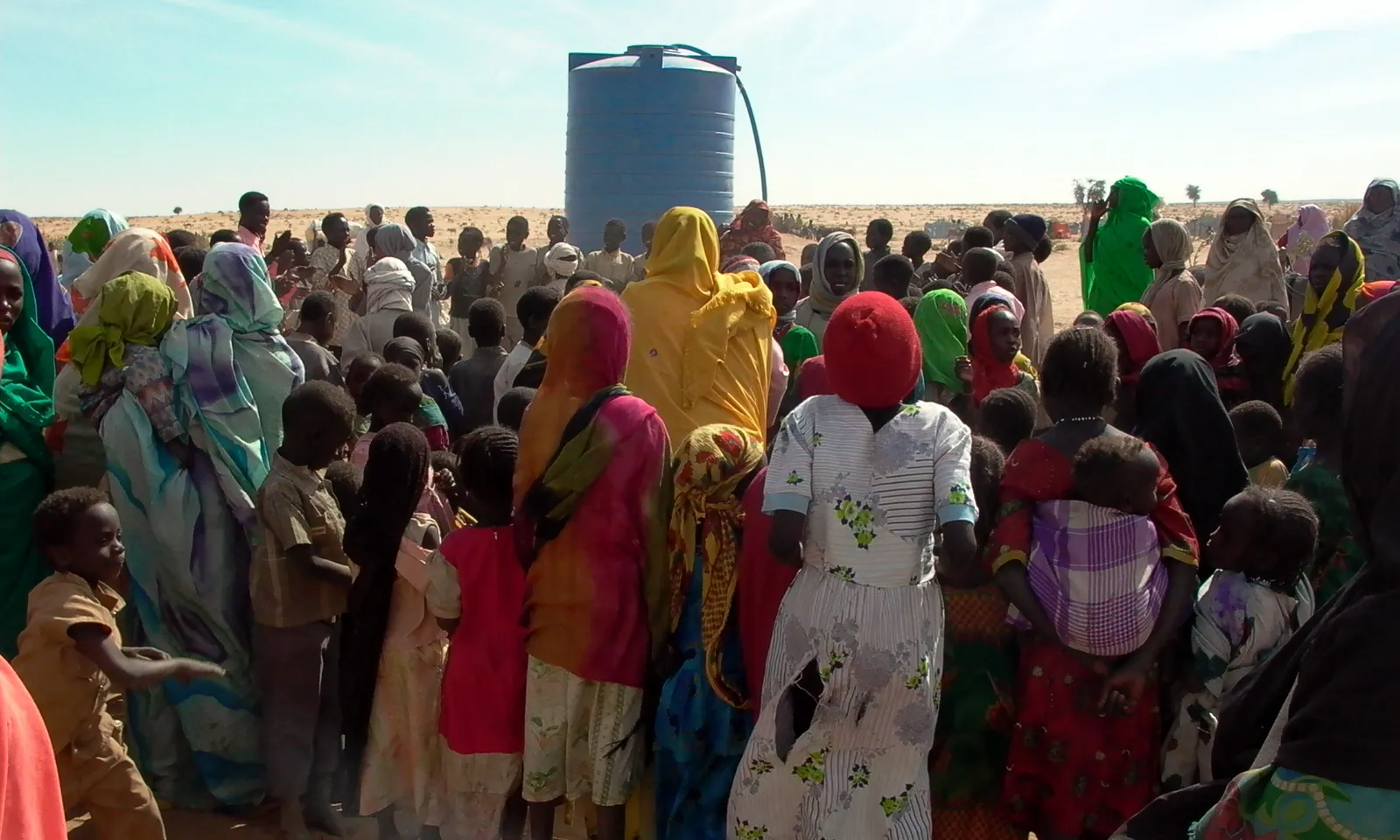 Dones i nenes desplaçades del Darfur