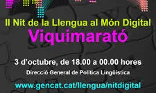 La Viquimarató tindrà lloc el 3 d'octubre.