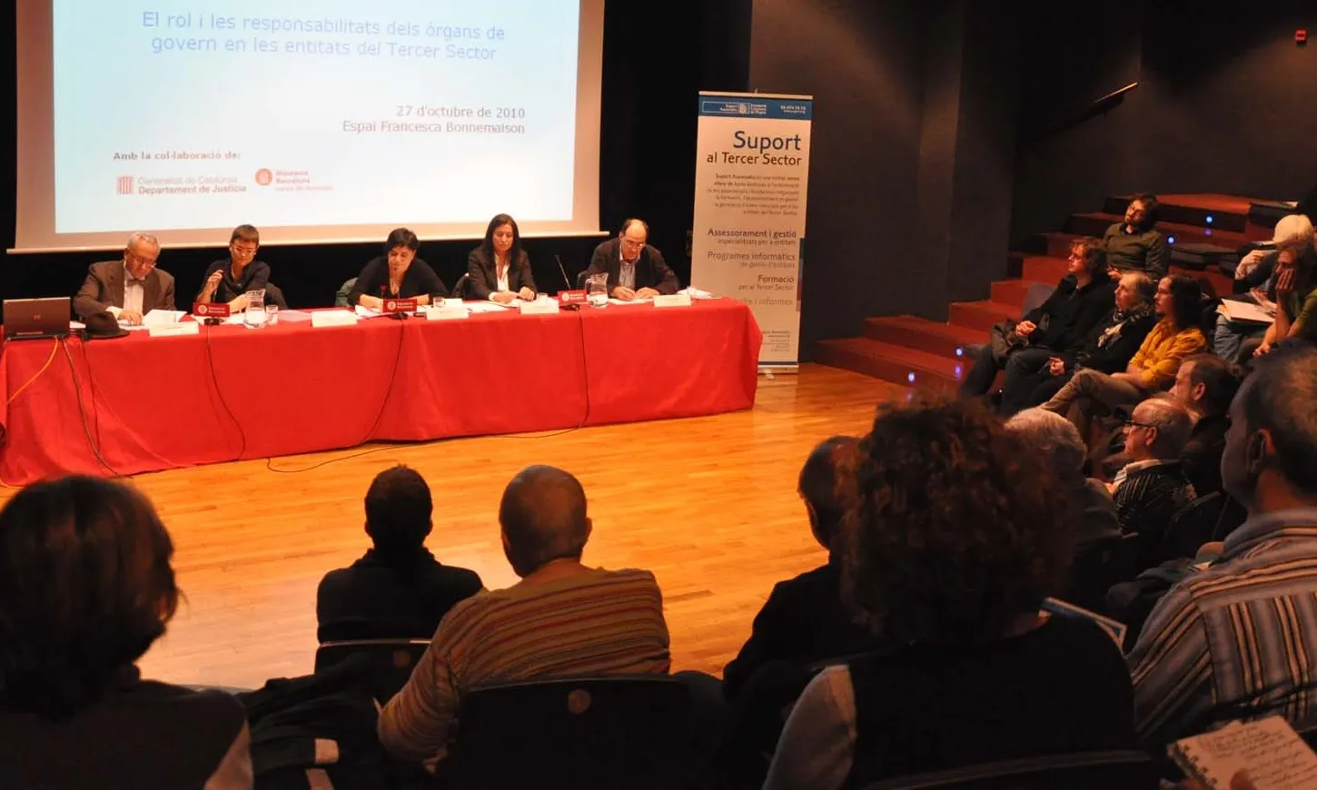 Imatge d'una jornada de Suport Associatiu a l'Espai Francesca Bonnemaison