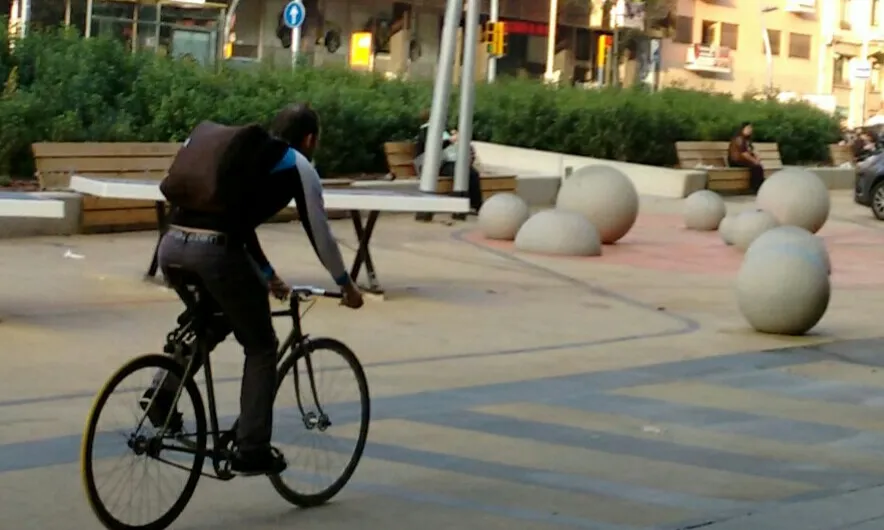 Bicicleta a Barcelona (Imatge:XVAC)