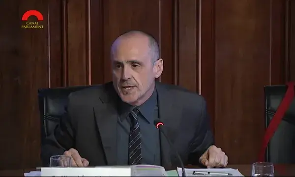 Miguel Ángel Aguilar, fiscal especial per a delictes d'odi i discriminació. Font: Canal Parlament
